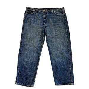 Levis 550 Jeans Mens 50x32 (48x32) Blue Relaxed Fit Tapered Leg 100% Cotton